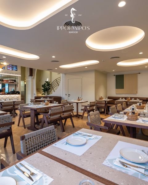 Ippokampos seafood restaurant near Heraklion Airport